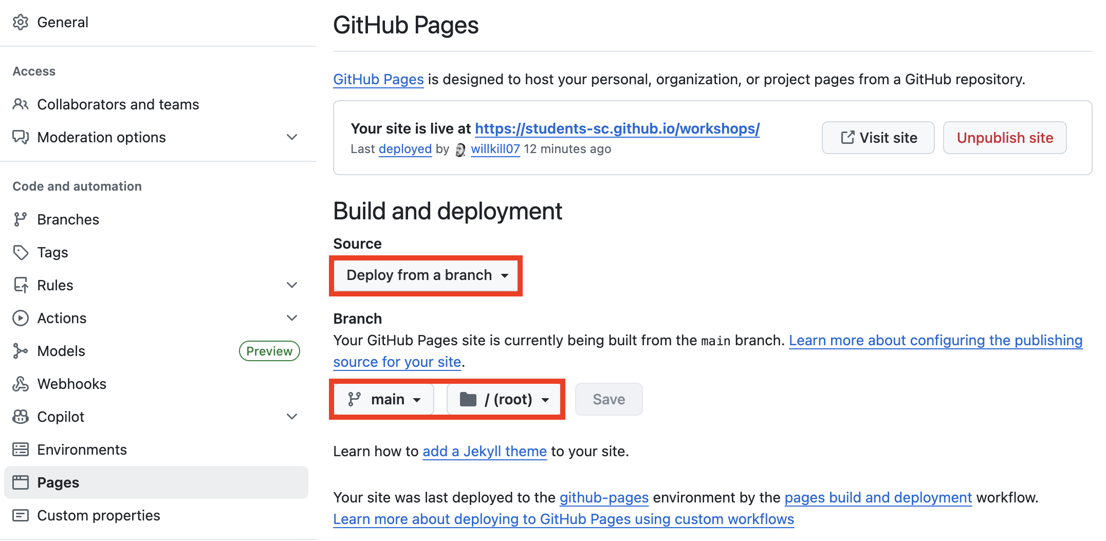 GitHub Pages